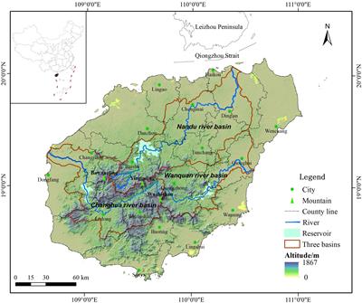 Spatial-temporal evolution and driving factors of water yield in three major drainage basins of Hainan Island based on land use change